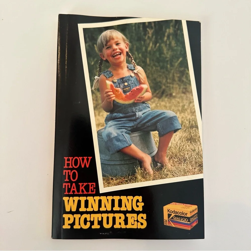 Vintage Kodak How to Take Winning Pictures Learning Education Book Jeff Wignall